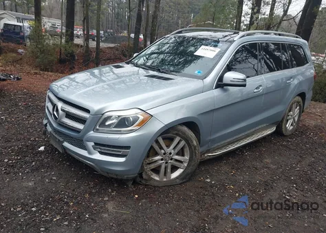 2014 Mercedes-Benz Gl 450 4Matic z USA, uszkodzony, nr VIN 4JGDF7CE7EA420593